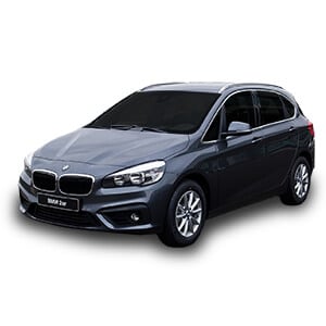 bmw serie2 active tourer fondo blanco