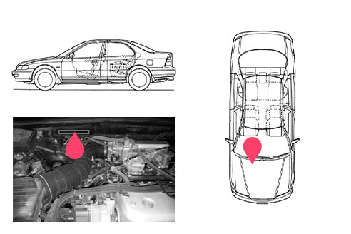 Ubicacion bastidor honda accord 5generacion
